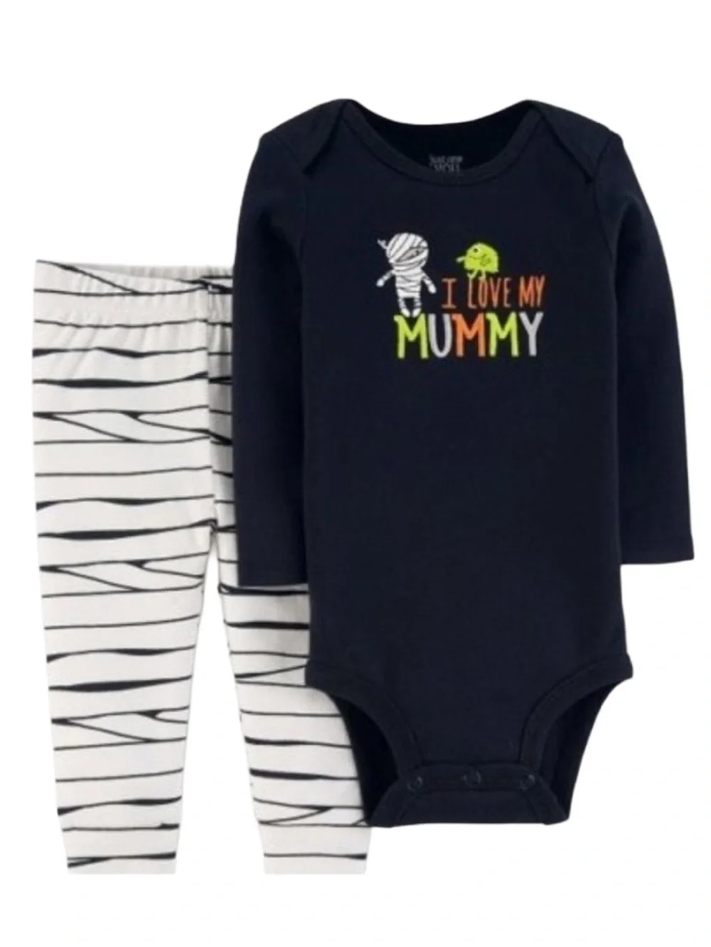 CARTER’S I LOVE MY MUMMY 2 PC SET SIZE 6 MONTHS (NEW WITH TAGS) A9